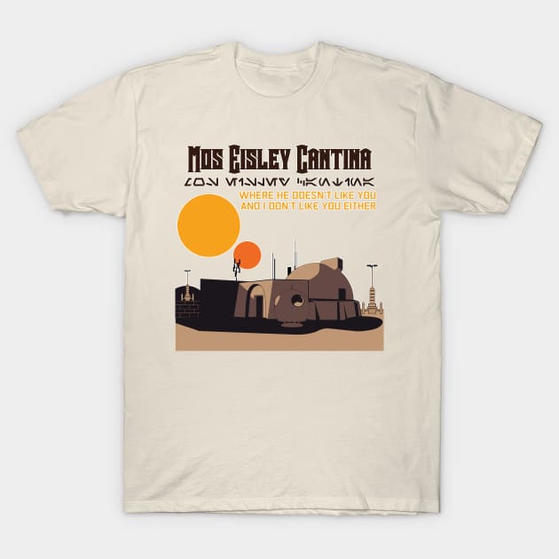 Mos Eisley Cantina T-Shirt by Mattasticmitchell